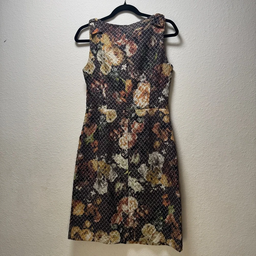 Anthropologie Tabitha Brown Floral Sheath Midi Dress - Picture 2 of 7